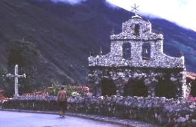 The chapel of Juan Felix Sanchez in San Rafael de Mucuchies, south of Apartaderos. A very magical place.